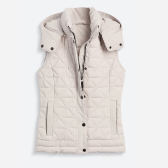 Marc New York Puffer Vest - White - Picture 1 of 5